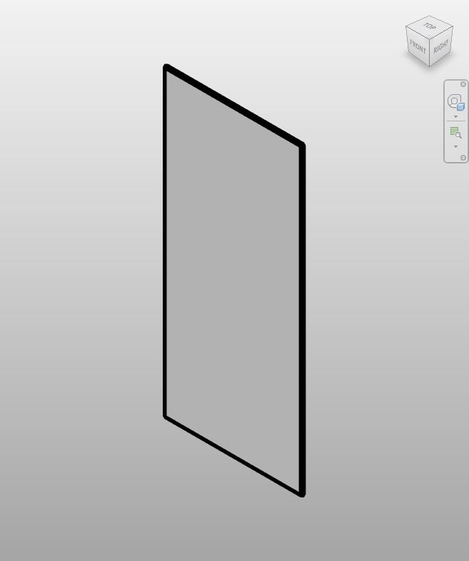 Sleek Glass Wall Mirror Revit Family | Boracity