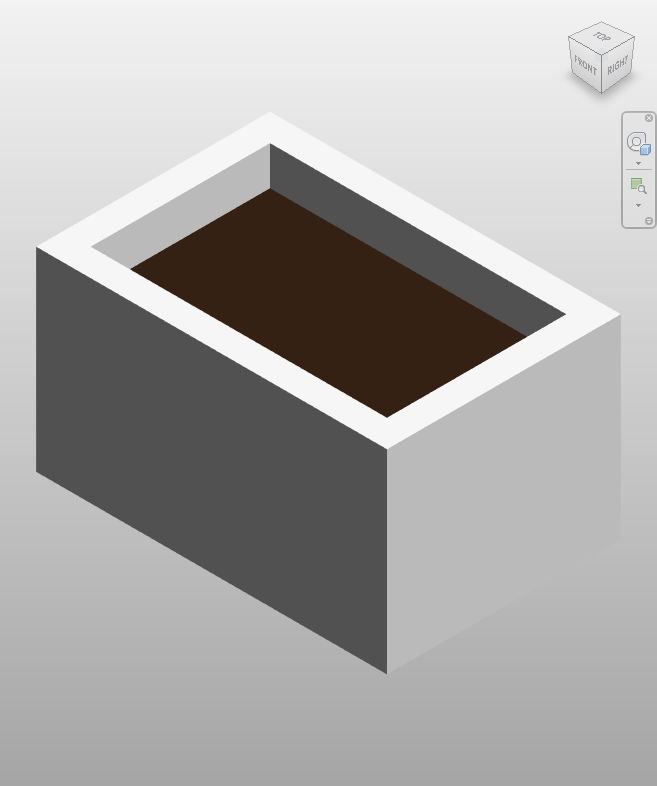 Urban Gray Square Planter Revit Family | Boracity