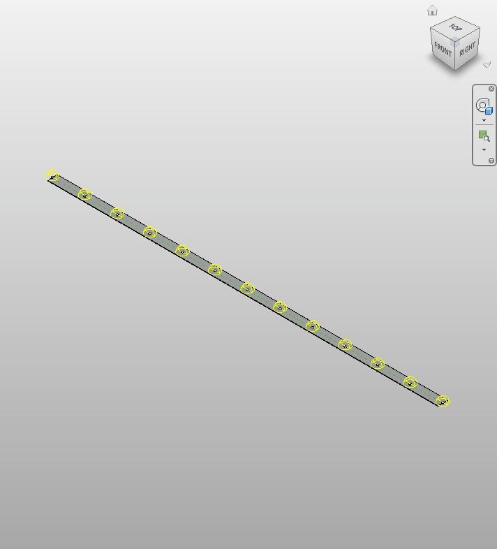 Slimline LED Strip Light Revit Family | Boracity