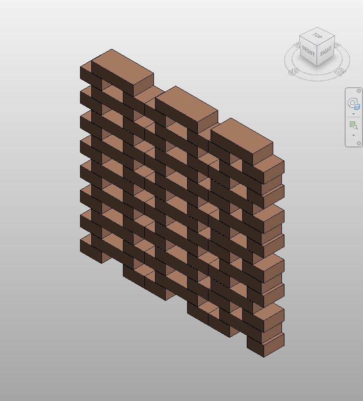 Download Parametric Brick Wall Revit Family | Boracity