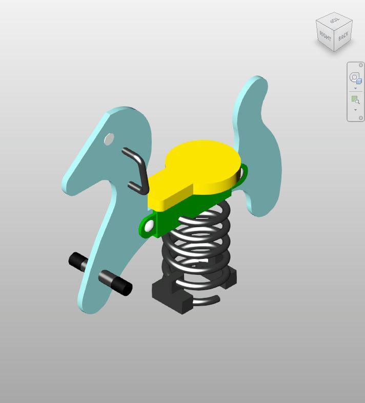 Colorful Spring Rider Revit Family | Boracity