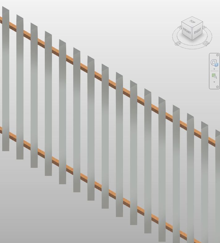 Pine Wood Exterior Railing Revit Family | Boracity