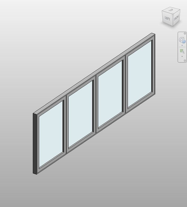 Quad Casement Window Revit Family | Boracity