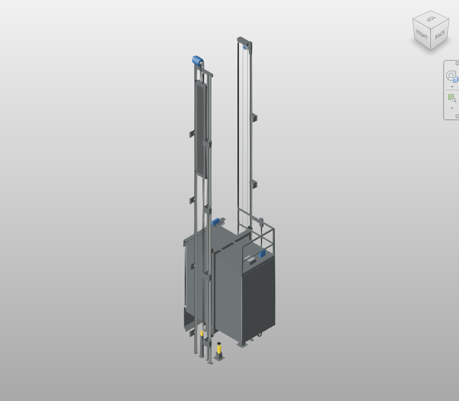 Bed Elevator Revit Family 1600 kg, 21 Persons | Boracity