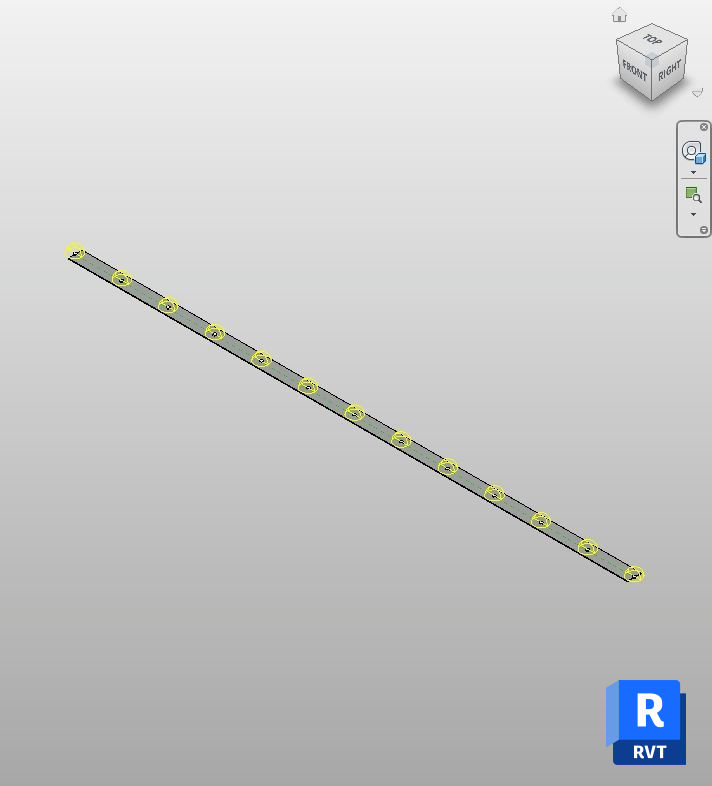 Slimline LED Strip Light Revit Family | Boracity