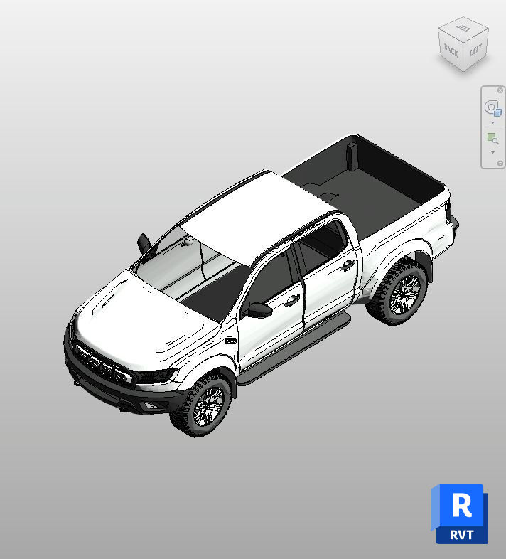 Ford Ranger Pickup Revit Family | Boracity
