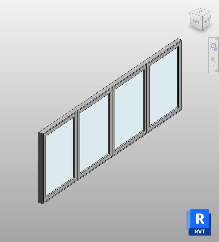 Quad Casement Window Revit Family | Boracity