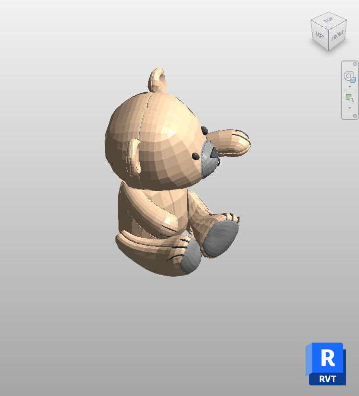 Adorable Plush Teddy Bear Revit Family | Boracity